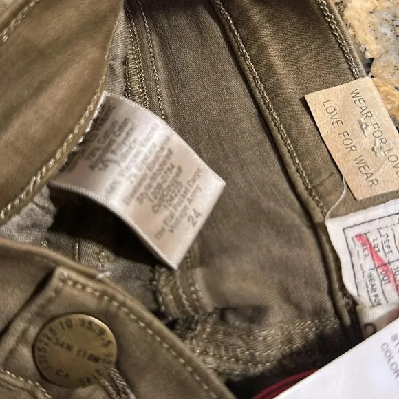 CURRENT ELLIOT FLAT POCKET CARGO SIZE 24 NWT $268 - Picture 9 of 16